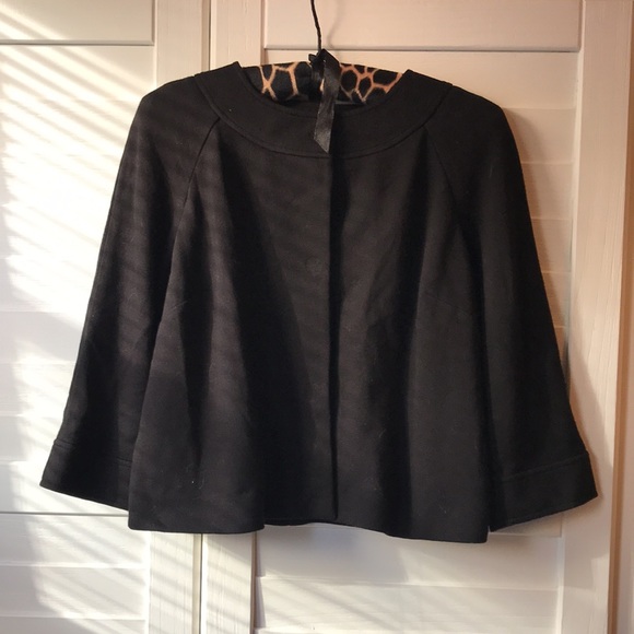 Laundry black swing jacket size 2 - Picture 4 of 7